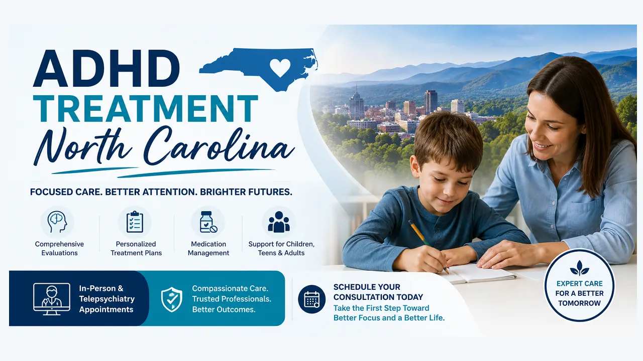 ADHD Treatment North Carolina