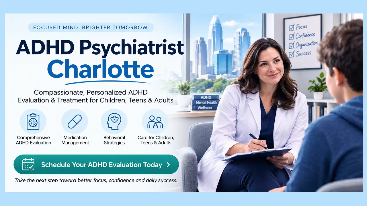 ADHD Psychiatrist Charlotte