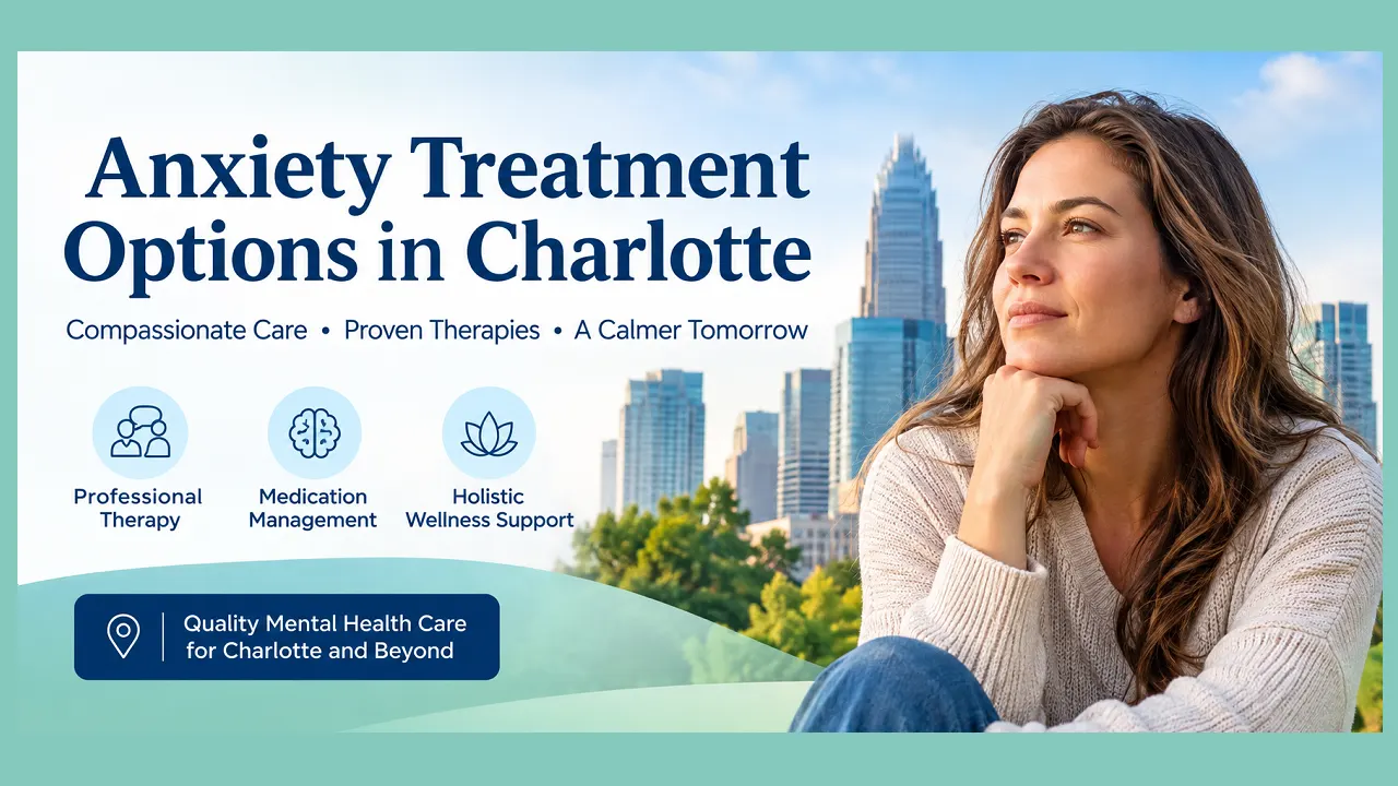 Anxiety Treatment Options in Charlotte