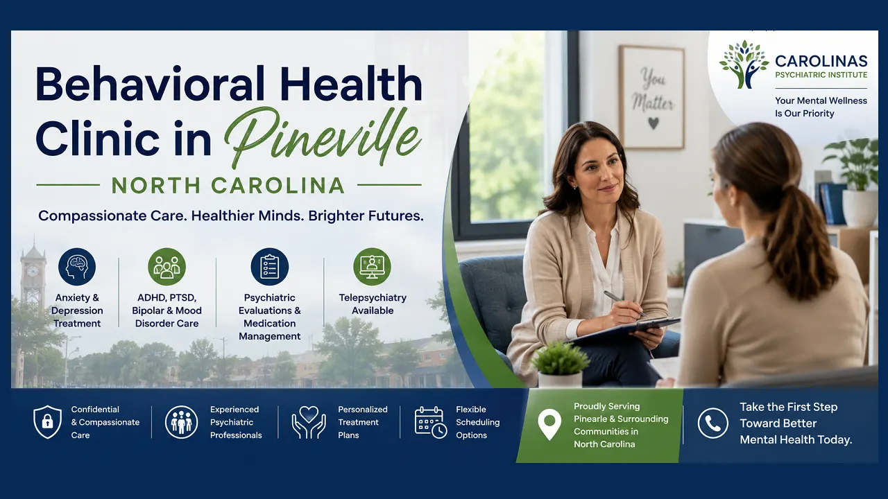 Behavioral Health Clinic in Pineville North Carolina