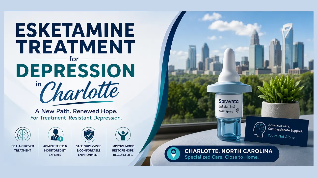 Esketamine Treatment for Depression in Charlotte