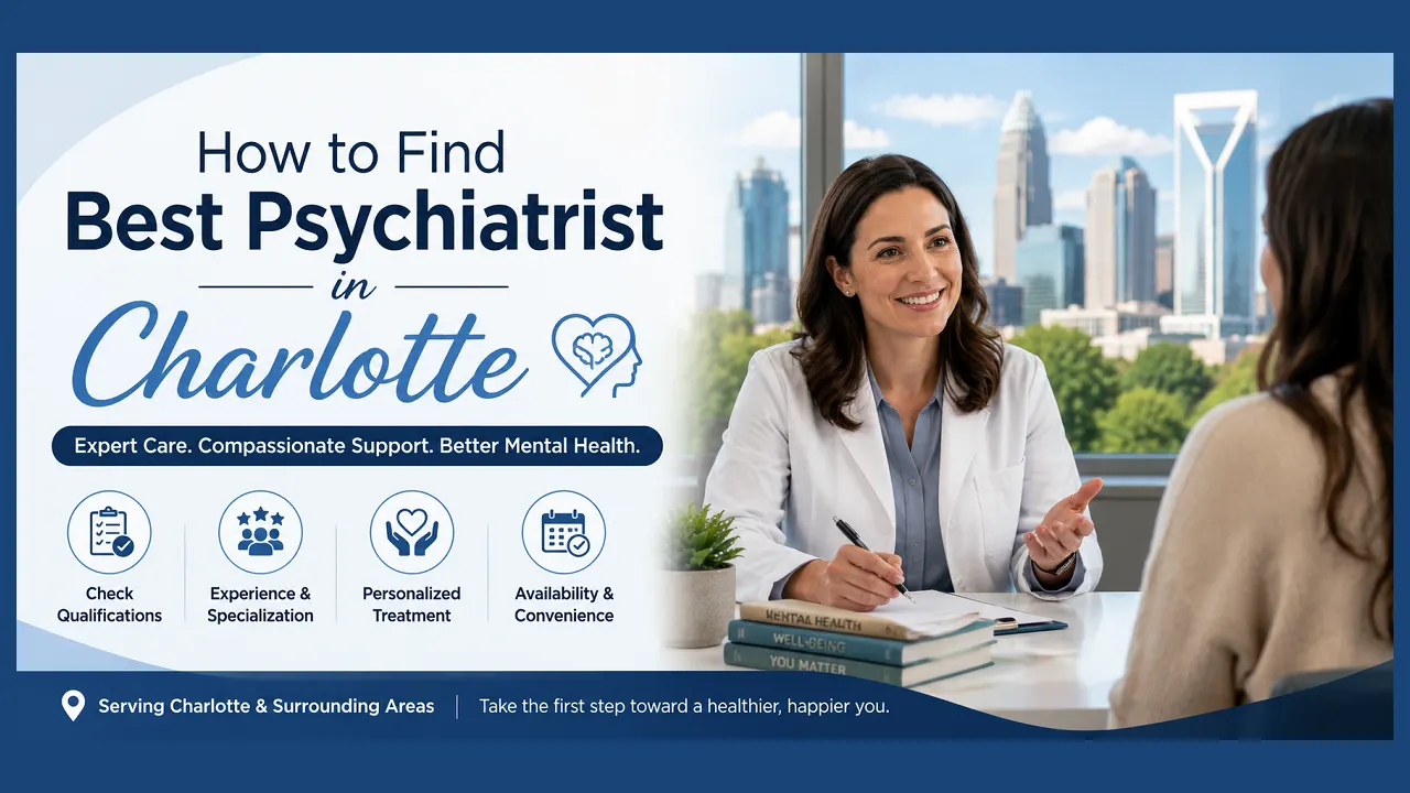 How to Find Best Psychiatrist in Charlotte