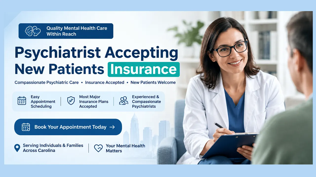 Psychiatrist Accepting New Patients Insurance
