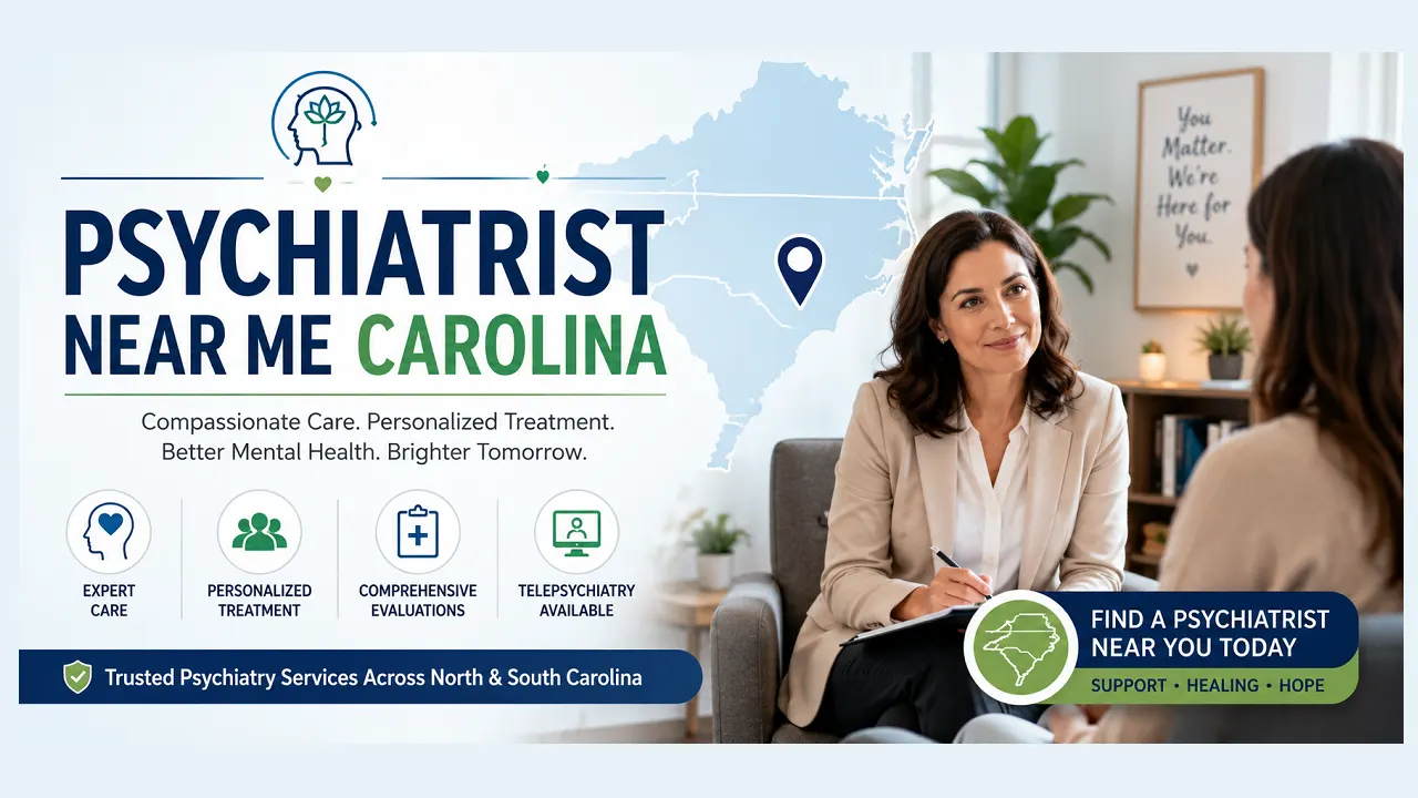 Psychiatrist Near Me Carolina
