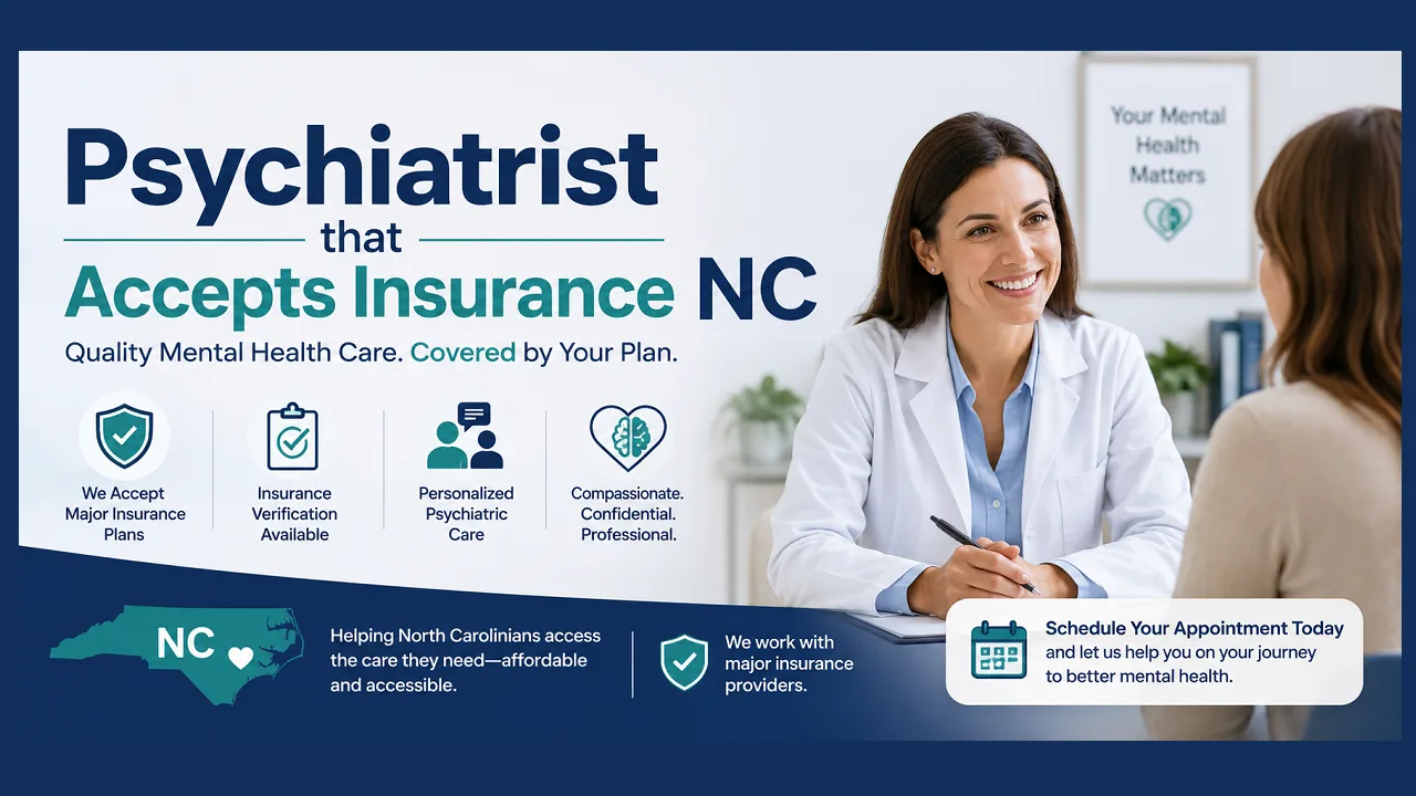 Psychiatrist that Accepts Insurance NC