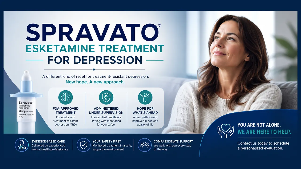 Spravato Esketamine Treatment for Depression