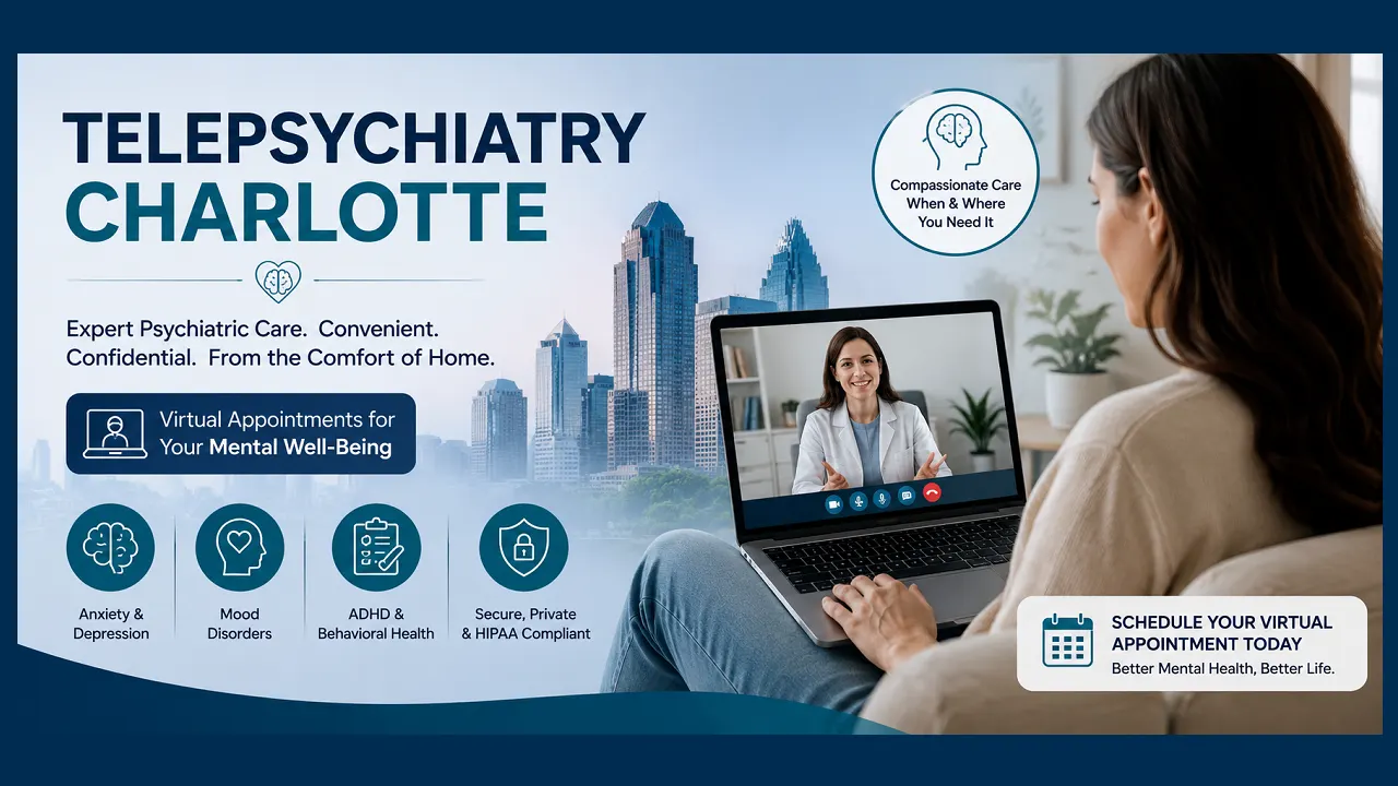 Telepsychiatry Charlotte