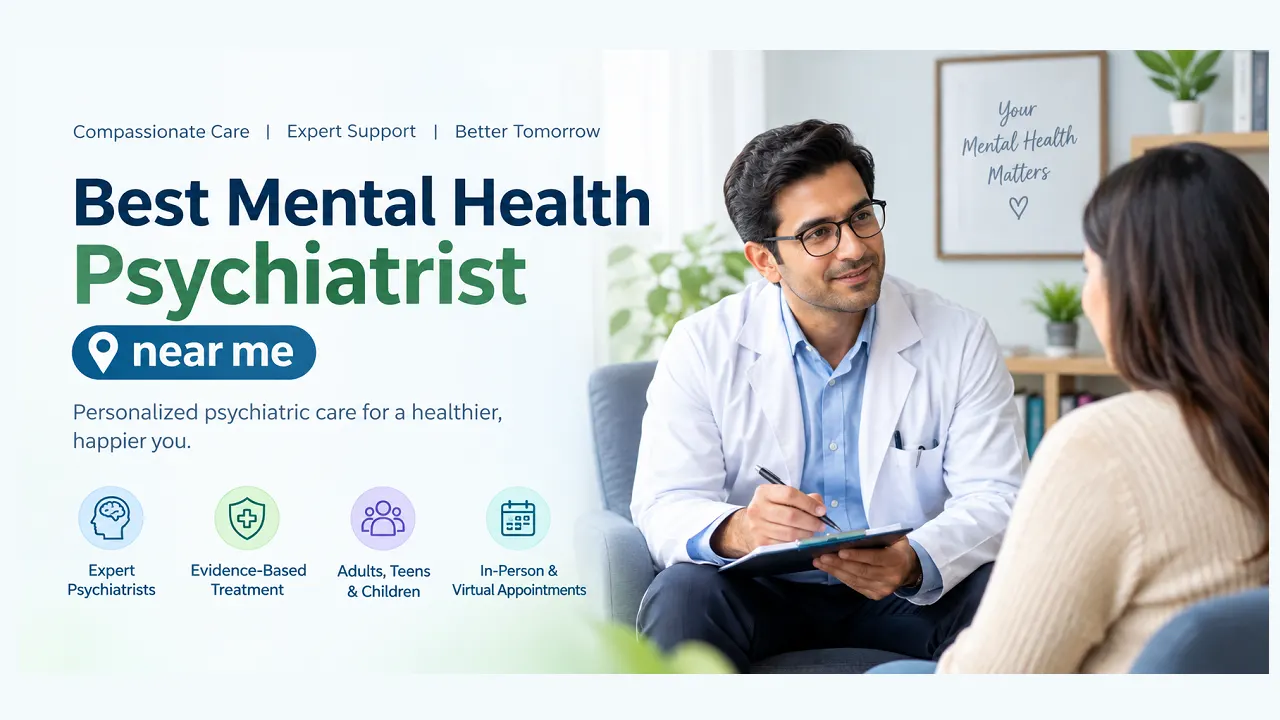 Best Mental Health Psychiatrist near me