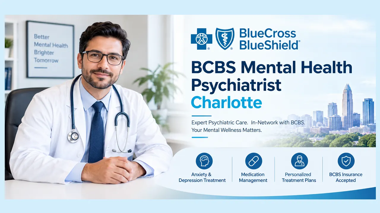 BCBS Mental Health Psychiatrist Charlotte
