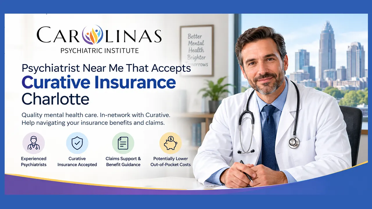 Psychiatrist Near Me That Accepts Curative Insurance Charlotte